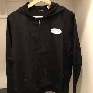 Danskin cotton stretch work out hoodie